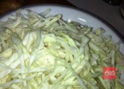 辣炒包菜粉条的做法图解1