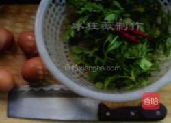 荠菜跑蛋的做法图解1