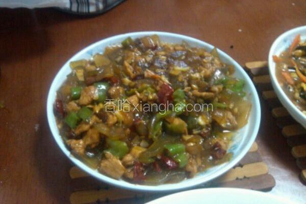 辣皮肉丝