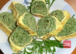 艾叶厚蛋烧的做法图解5