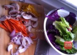 素什锦炒粉丝的做法图解2