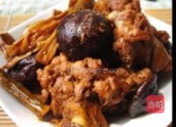 DIY笋干烧鸭的做法图解8