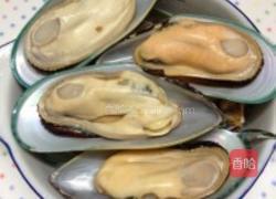 炸蒜芝士青口的做法图解1