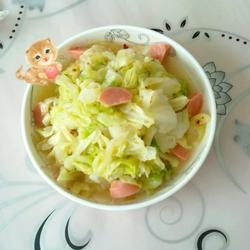 温拌酸辣包菜的做法[图]