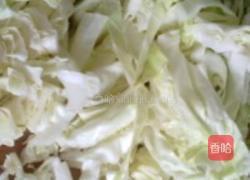 温拌酸辣包菜的做法图解1