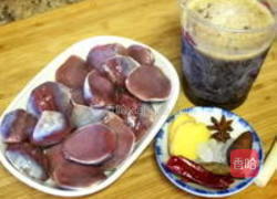 卤水鸭胗的做法图解1