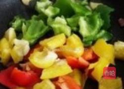 培根炒彩椒的做法图解3