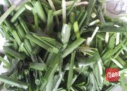 豆芽干豆腐丝炒韭菜的做法图解4