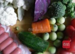 沙拉杂蔬的做法图解1