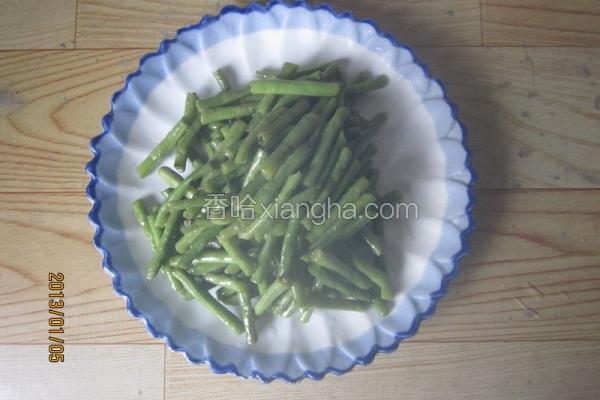 清炒长豆角