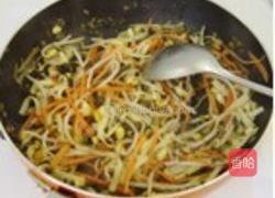 雪菜杂炒的做法图解4