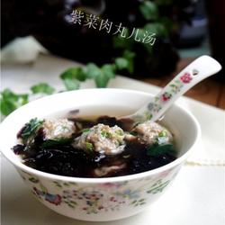 紫菜肉丸儿汤的做法[图]