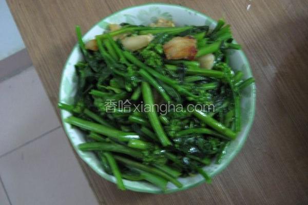 清炒爽口芥兰