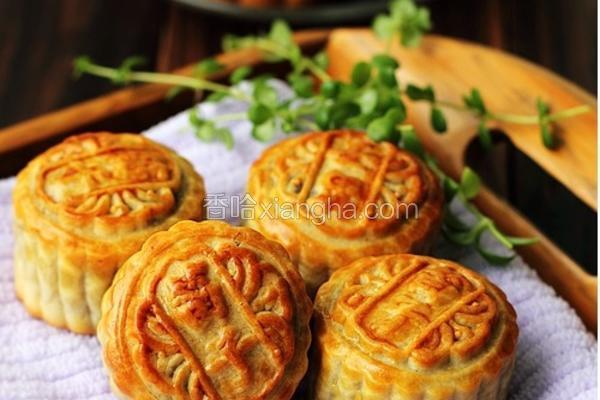 迷你紫薯月饼