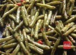 干炒豆角的做法图解5
