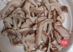 香辣蒜苗猪肚条的做法图解2