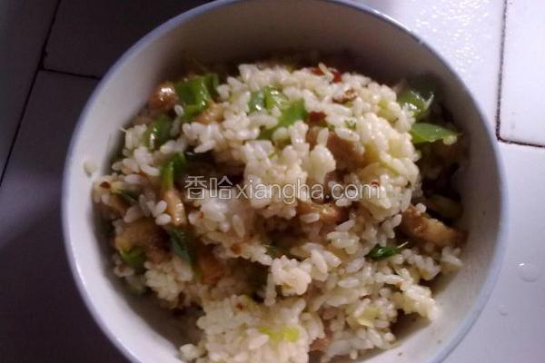 回锅肉炒饭