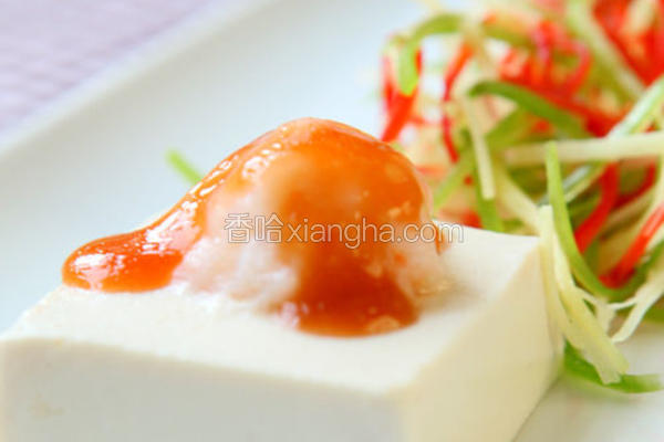 虾丸酿豆腐