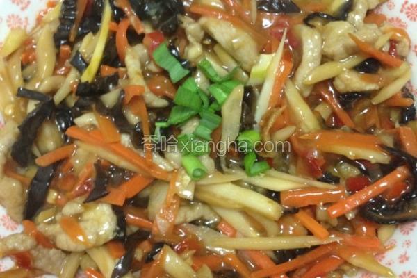 健康饮食之鱼香肉丝