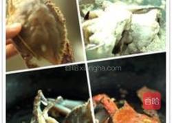 螃蟹烩饭的做法图解1