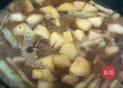土豆豆角炖牛肉的做法图解5