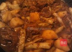 土豆豆角炖牛肉的做法图解6