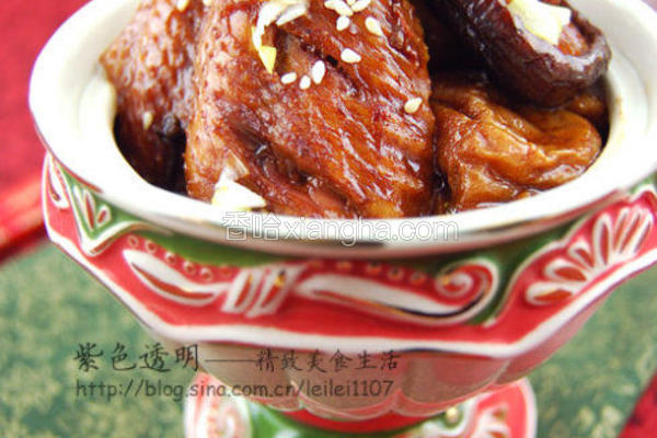 玫瑰腐乳鸡翅烧啤酒香菇面筋