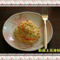 彩蔬土豆沙拉的做法[图]