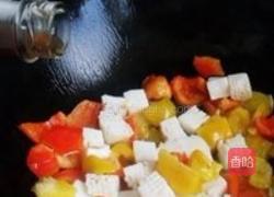 魔芋炒彩椒的做法图解4