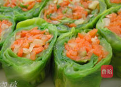 绿橄榄胡萝卜菜卷的做法图解9