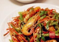 香辣椒盐河虾的做法图解7