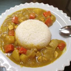 咖喱鸡丁饭的做法[图]