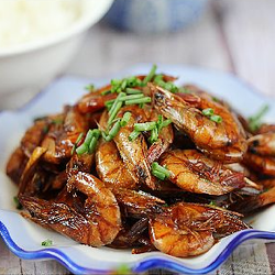 葱爆虾的做法[图]