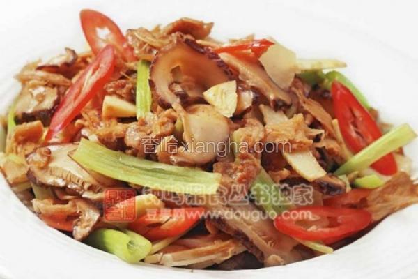 三冬炒肉片