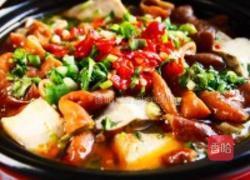 臭豆腐肥肠煲的做法图解13