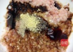 白菜肉末面条的做法图解3