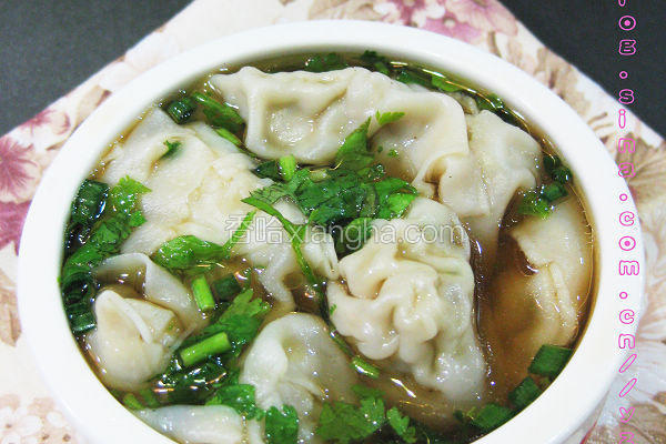 馄饨皮与馄饨