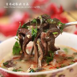 5分钟早餐羊杂汤的做法[图]