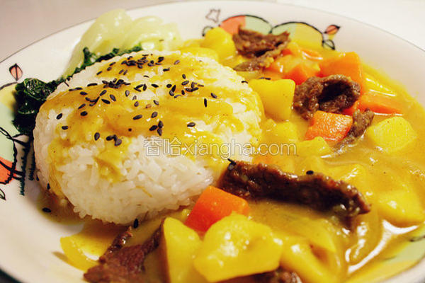 咖喱牛肉饭