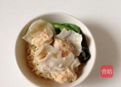 粤式王牌鲜虾云吞面的做法图解14