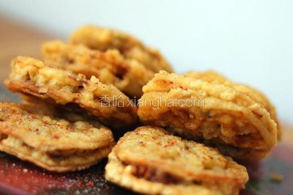 民间香酥藕夹
