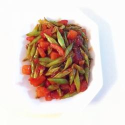 西红柿酱烧四季豆的做法[图]