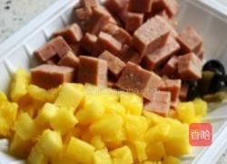 菠萝午餐肉意粉的做法图解1