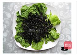 香辣海苔北极虾的做法图解8