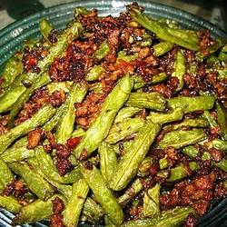 肉末芽菜煸豆角的做法[图]