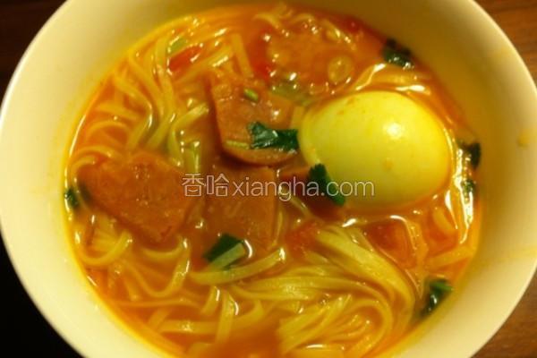 西红柿面条