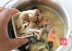 海鲜味增汤的做法图解5