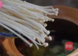 鲜菌鸡腿云吞汤煲的做法图解12