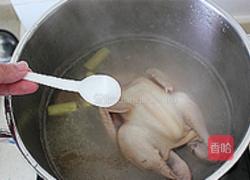 椰汁芸豆鸡汤的做法图解4