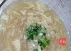 鲜虾干贝蛋花玉米羹的做法图解3